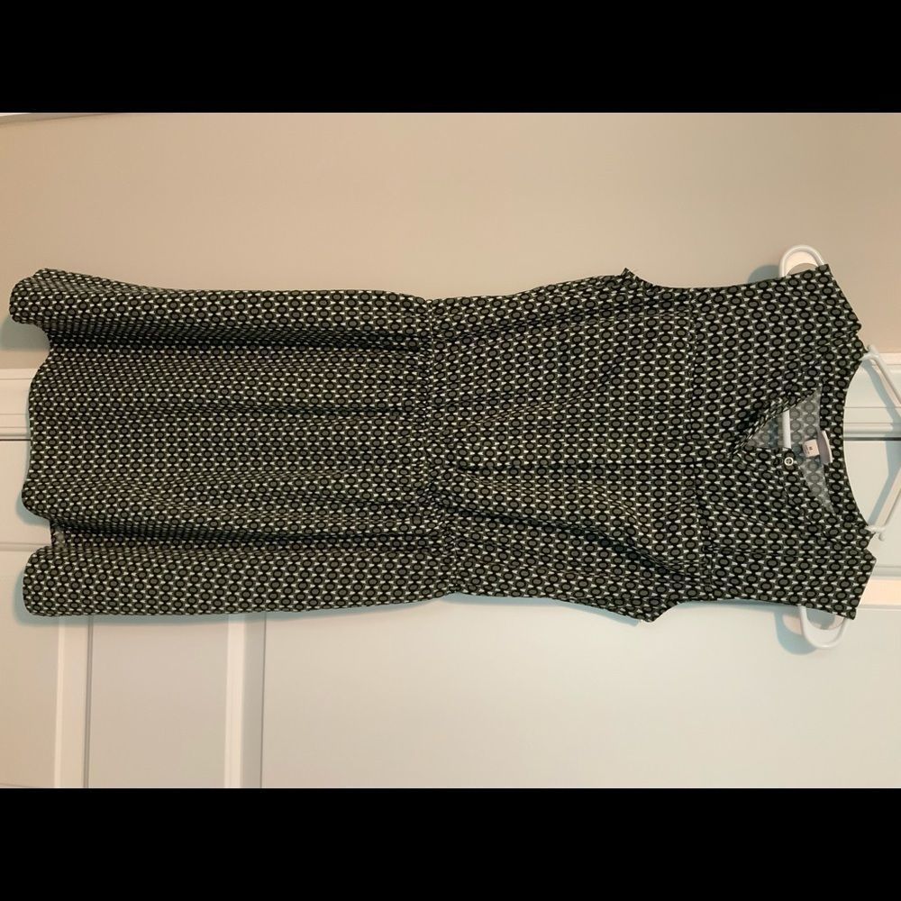 Merona green and white dress size M - Picture 2 of 8